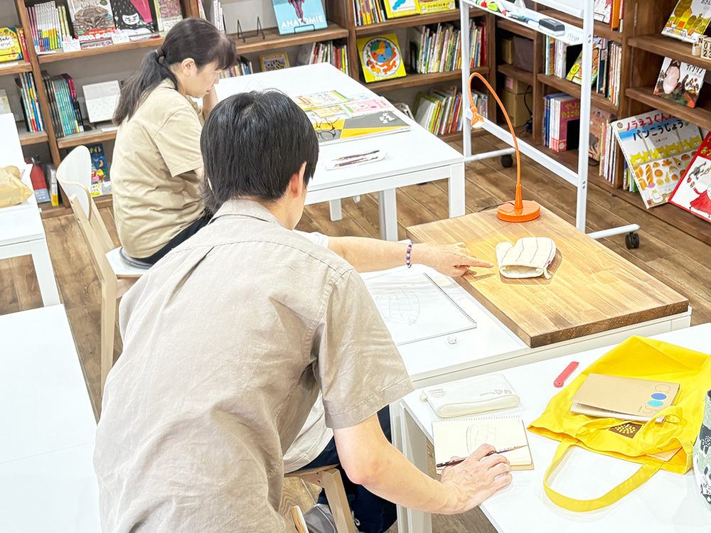 2025年8月23日 絵のコースの様子