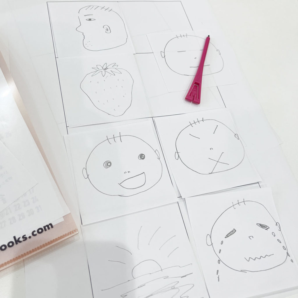 体験レッスン制作の様子２